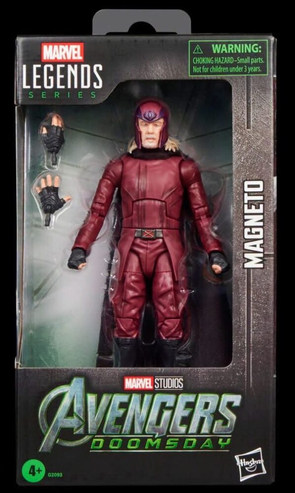 Amazon Exclusive Magneto Doomsday Marvel Legends Figure Packaged