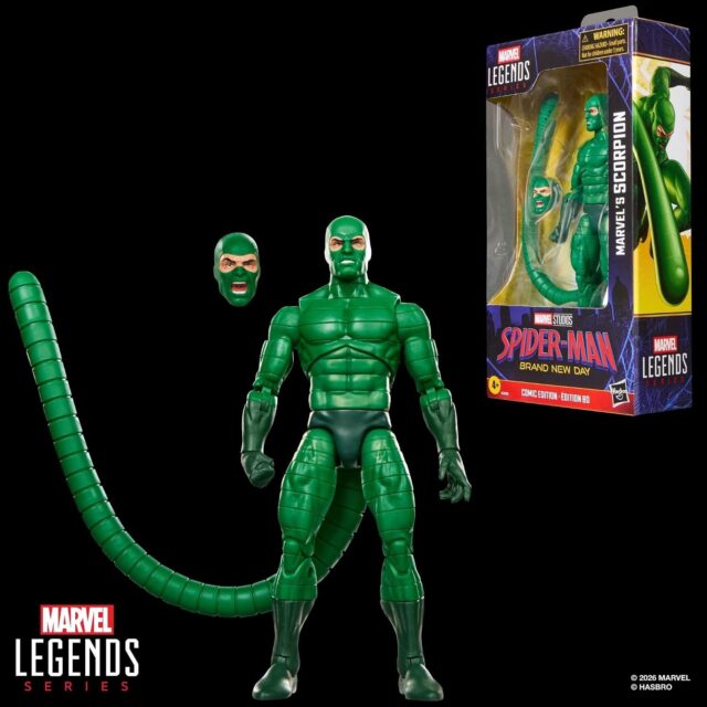 Marvel Legends Scorpion Amazon Exclusive 2026 Figure