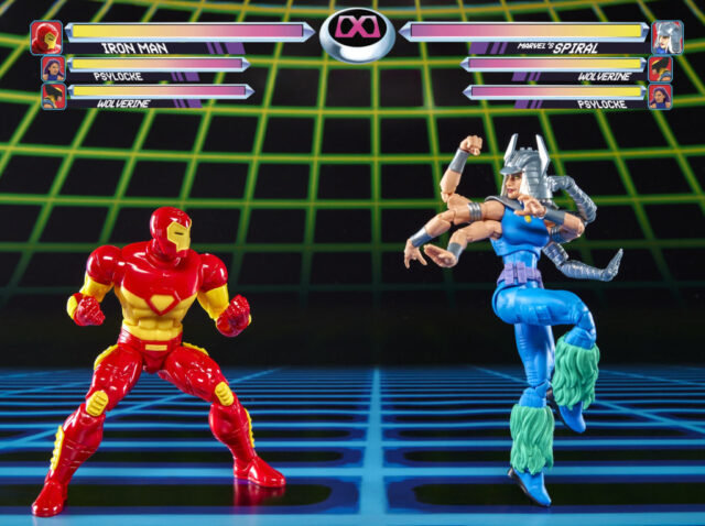 Spiral vs Iron Man Marvel Legends Video Games Figures Hasbro 2026