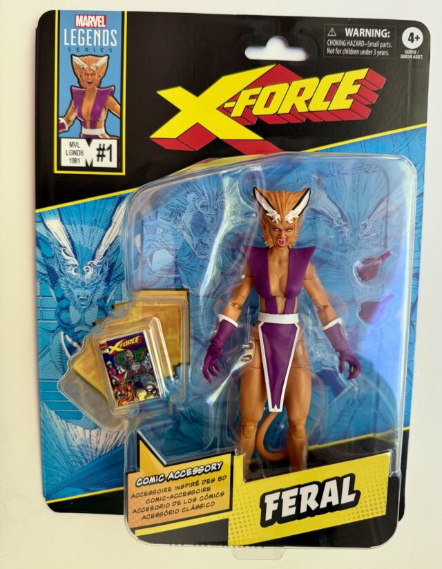 Marvel Legends Feral Figure Packaged Review