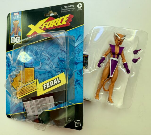 Unboxing Marvel Legends Mini Comics Wave 2 Feral Action Figure