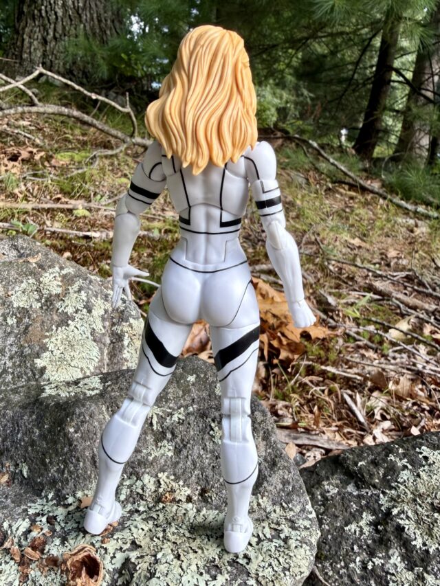 Back of 2026 Marvel Legends Future Foundation Invisible Woman Action Figure