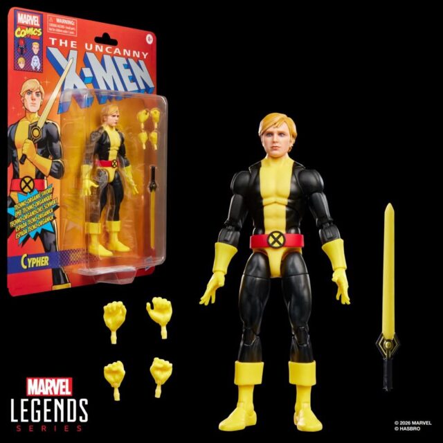 Marvel Legends Cypher X-Men New Mutants Target Exclusive Figure