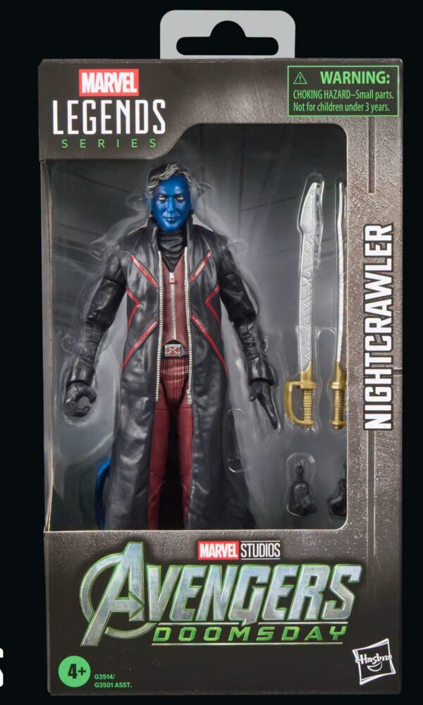 Marvel Legends Doomsday Nightcrawler Figure Packaged