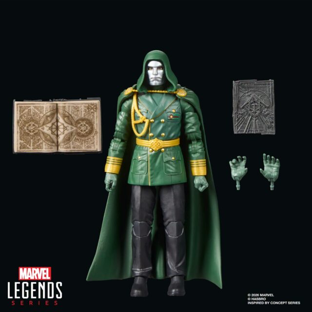 Avengers Doomsday Lord Doom Marvel Legends Figure and Accessories