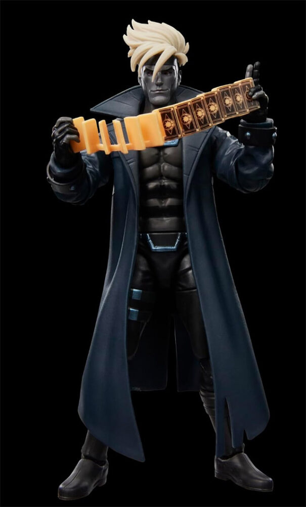 Marvel Legends Death Gambit X-Men 97 Figure Shuffling Tarot Cards