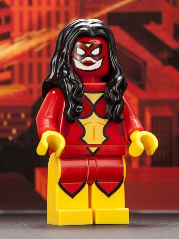 SDCC 2013 Exclusive LEGO Minifigures: Spider-Man & Spider-Woman