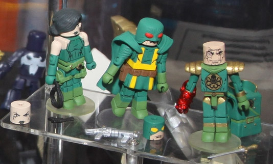 Marvel Minimates Wave 54 Baron Strucker Madame Hydra and Hydra Soldiers Figures 2013