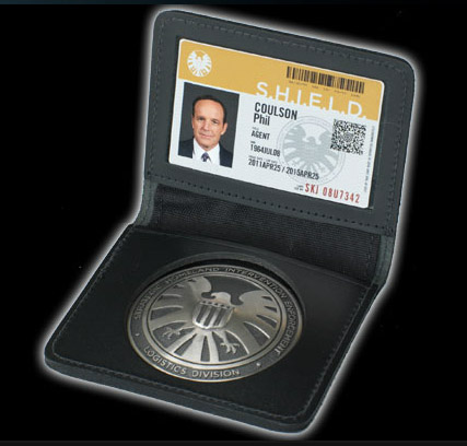 NYCC 2013 Agents of Shield Badge Prop Replica Exclusive Agent Phil Coulson