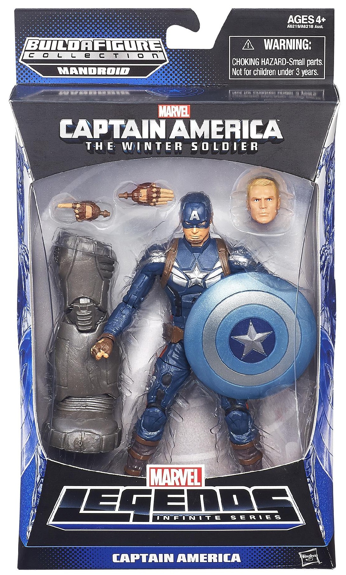 Captain America The Winter Soldier Marvel Legends Case
