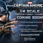 Captain America The Winter Soldier Premium Format Statues!