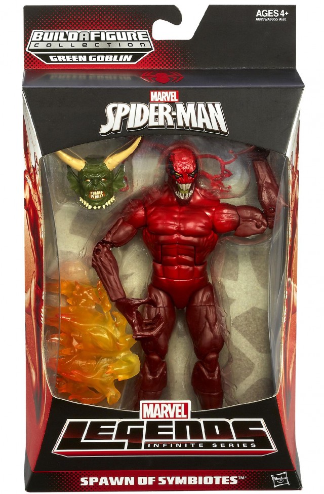 Spider-Man Marvel Legends Toxin Figure Packaged Marvel Legends 2014