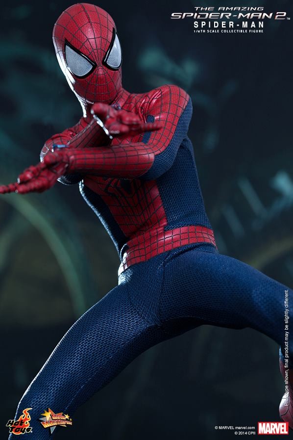 Amazing Spider-Man 2 Spider-Man Hot Toys Movie Masterpiece Series Figure MMS 224