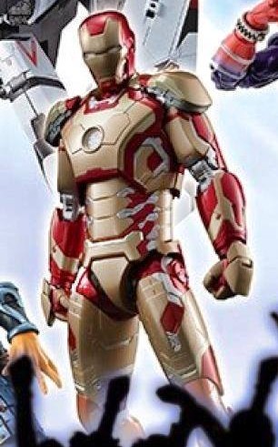 Bandai S.H. Figuarts Iron Man Mark XLII 42 Figure from Iron Man 3 Movie