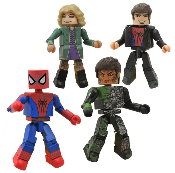 Marvel Minimates Amazing Spider-Man 2 Figures Green Golbin Gwen Stacy