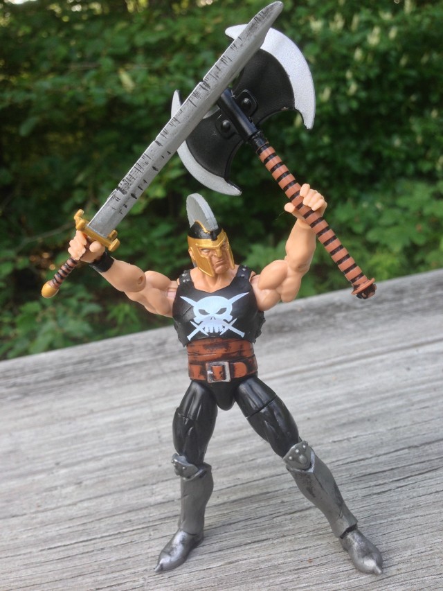 Hasbro Ares Marvel Infinite Series Figure Axe and Sword Weapons
