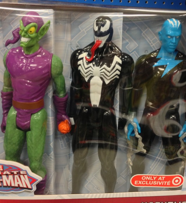 Venom Electro Green Goblin Titan Hero Figures Released ...