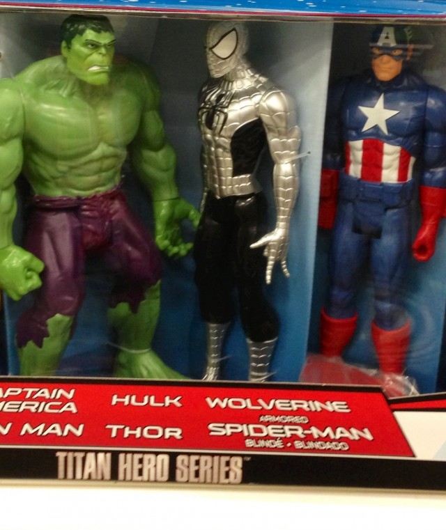 Titan Hero Spider-Armor Spider-Man Exclusive 12" Figure Target Hasbro 2014
