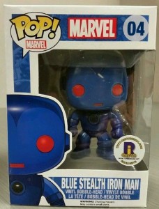 Funko Blue Stealth Iron Man POP Vinyl Exclusive Revealed! - Marvel Toy News