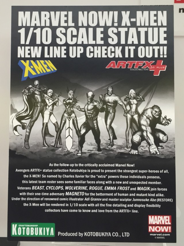Kotobukiya X-Men ArtFX+ Statues Announcement