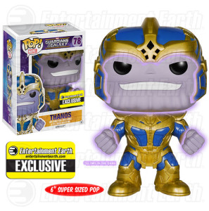 black light funko thanos