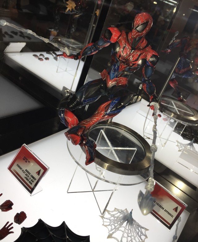 Play Arts Kai Spider-Man Figure New York Toy Fair 2015