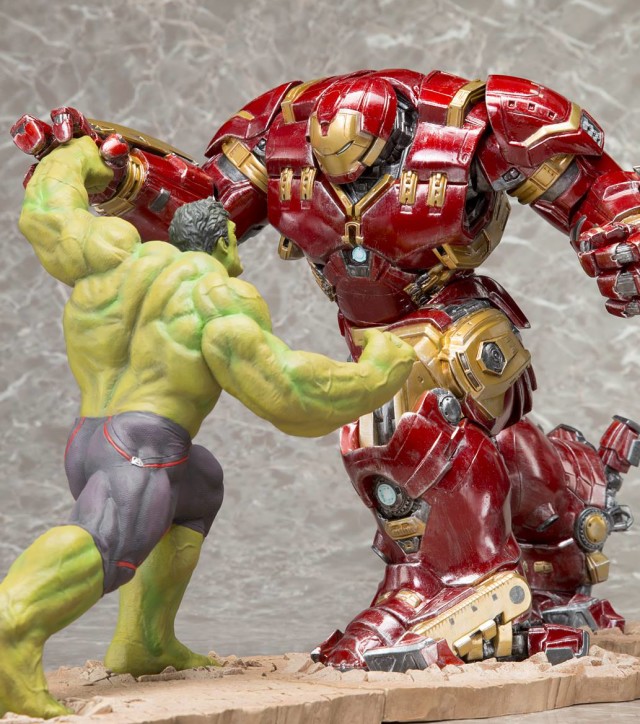 Kotobukiya Avengers Age of Ultron Hulkbuster Iron Man and Hulk Statues