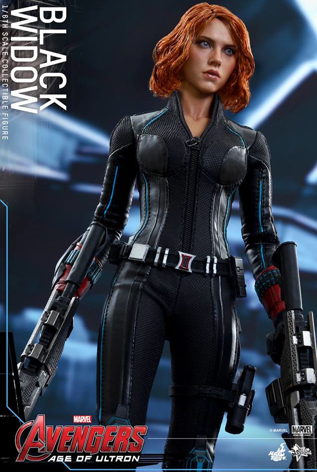 MMS 288 Black Widow Hot Toys Age of Ultron Avengers Figure