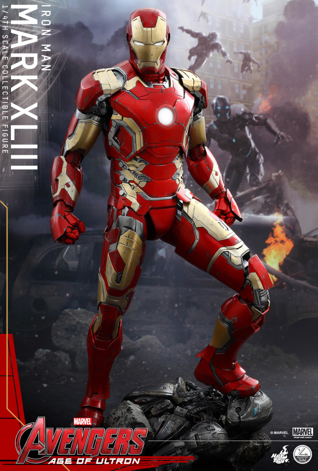 Hot Toys QS005 Iron Man Mark XLIII Figure