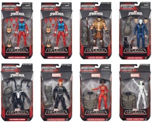 Spider-Man Marvel Legends Rhino Series Case Ratios & Pre-Order ...