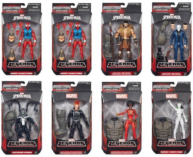 Marvel Legends 2015 Spider-Man Wave 3 Case Ratios