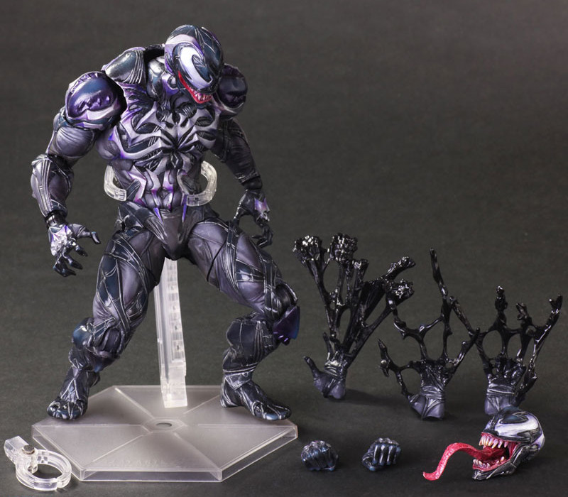 Play Arts Kai Venom Figure Photos & Order Info! Marvel