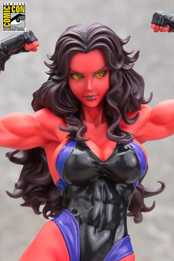 Red She-Hulk Bishoujo Statue SDCC 2015 Exclusive