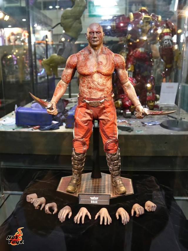 Hot Toys Drax the Destroyer Figure with Alternate Hands