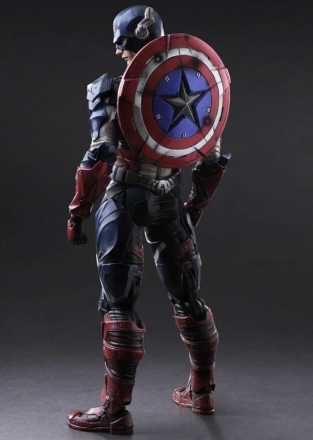 Play Arts Captain America & Black Widow Up for Order