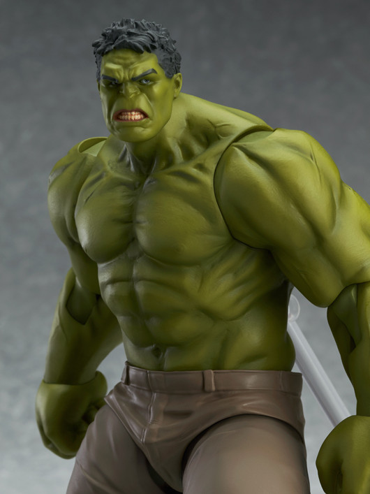 Close-Up of Figma Avengers Hulk Figure