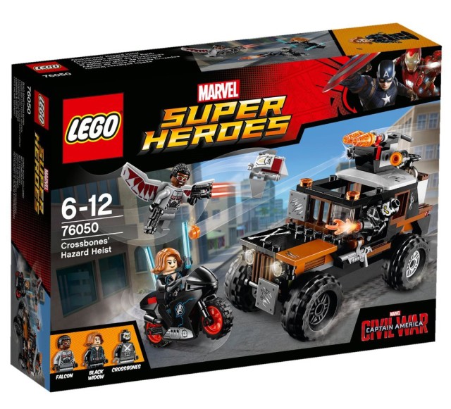 LEGO Civil War Crossbones' Hazard Heist 76050 Set Box