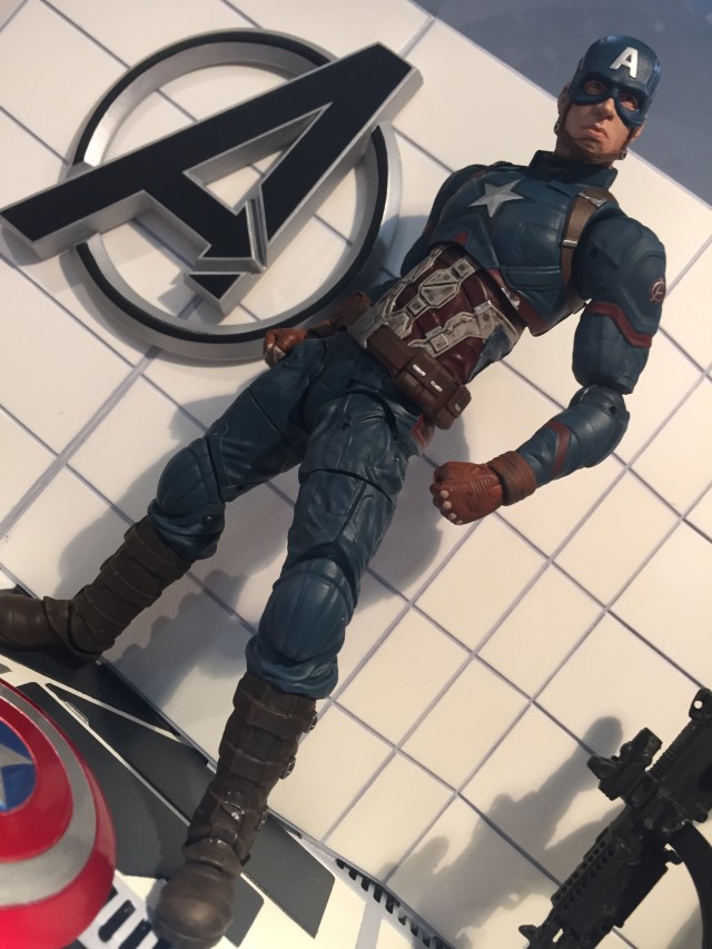 Marvel Select Civil War Captain America Figure Toy Fair 2016