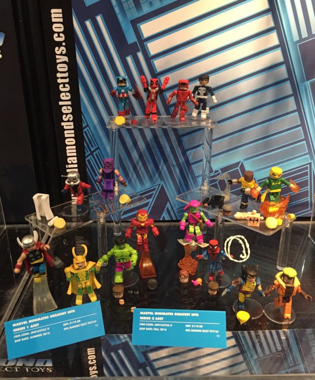 Best of Marvel Minimates 2016 Toy Fair Figures