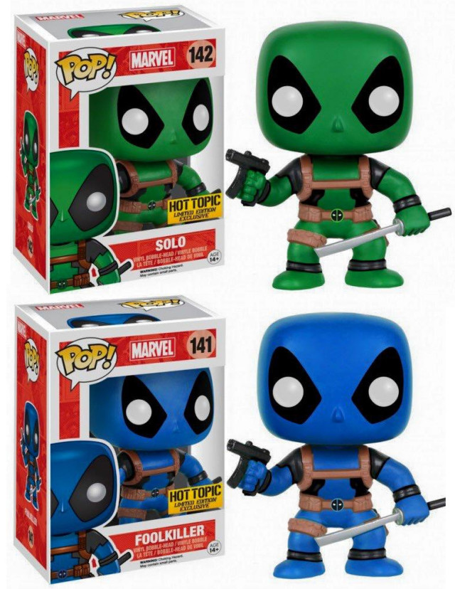 Mystery Deadpool POP Vinyls Revealed