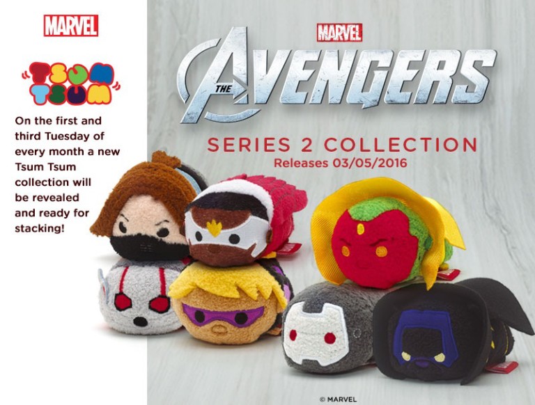 tsum tsum avengers plush