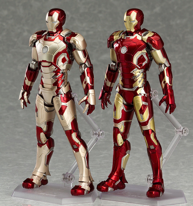 Figma Iron Man Mark 42 and Iron Man Mark 43