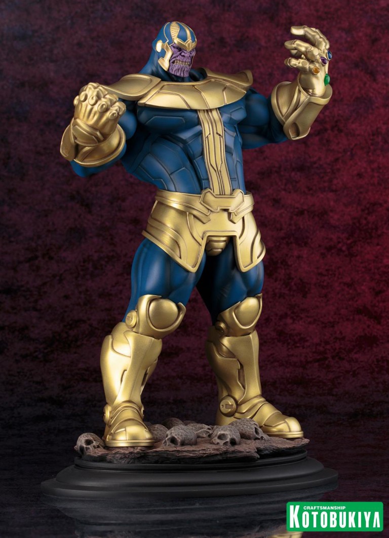 thanos kotobukiya statue