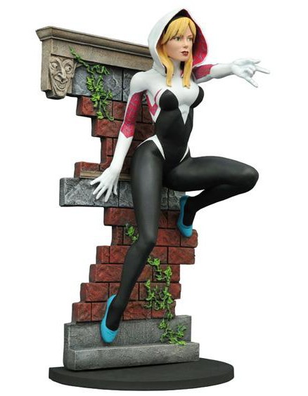 SDCC 2016 Exclusive Statues! Unmasked Spider-Gwen! - Marvel Toy News