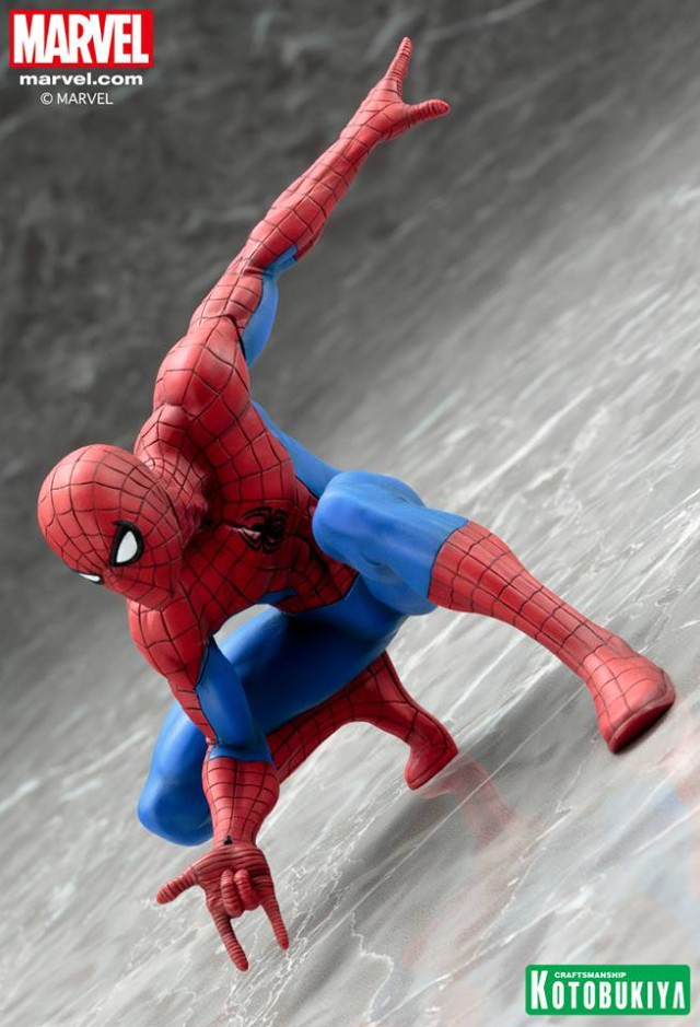 Kotobukiya Spider-Man ARTFX+ Statue Revealed