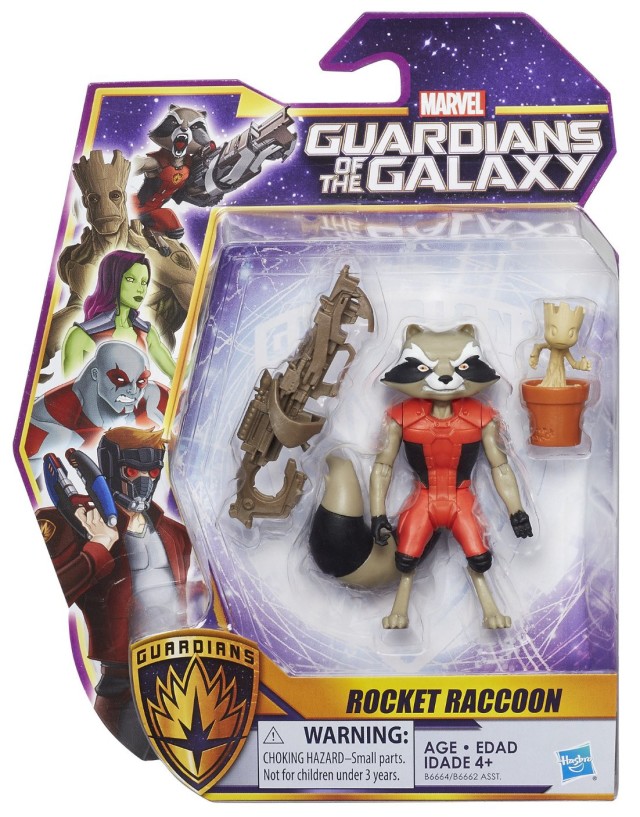 Guardians of the Galaxy Cartoon Toys Rocket Raccoon and Baby Groot