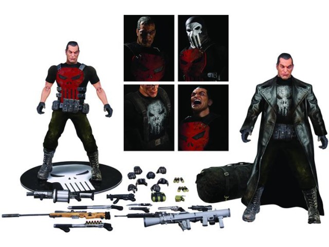 Mezco Deluxe Punisher One 12 Collective Figure Set