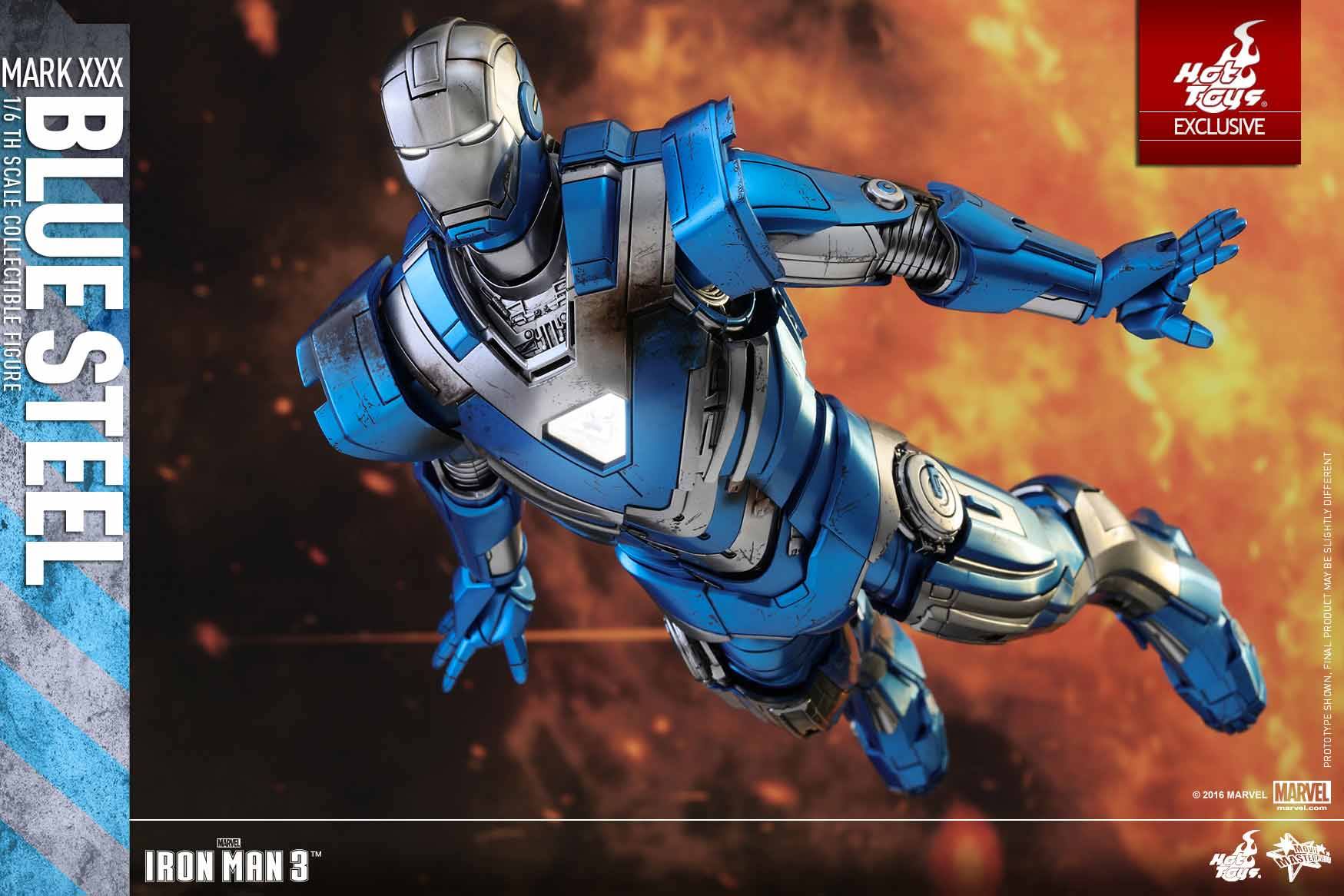 Exclusive Hot Toys Blue Steel Iron Man Figure Up For Order! - Marvel Toy  News