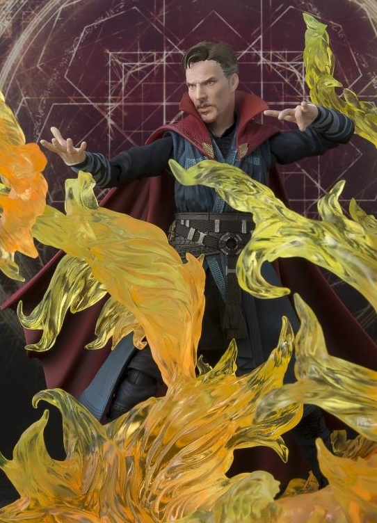 S.H. Figuarts Doctor Strange Figure with Flames Exclusive