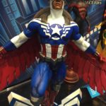 Toy Fair Marvel Gallery Black Panther & Falcon Captain America!